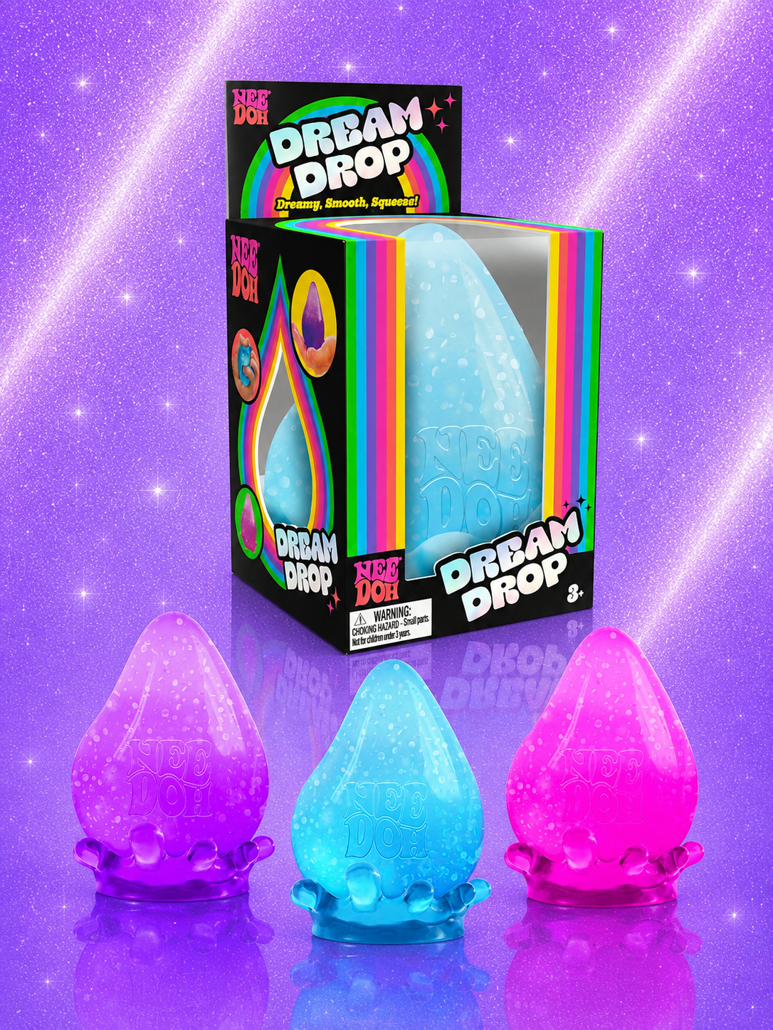 Original NeeDoh Dream Drop (Qty:1 Assorted Colors)