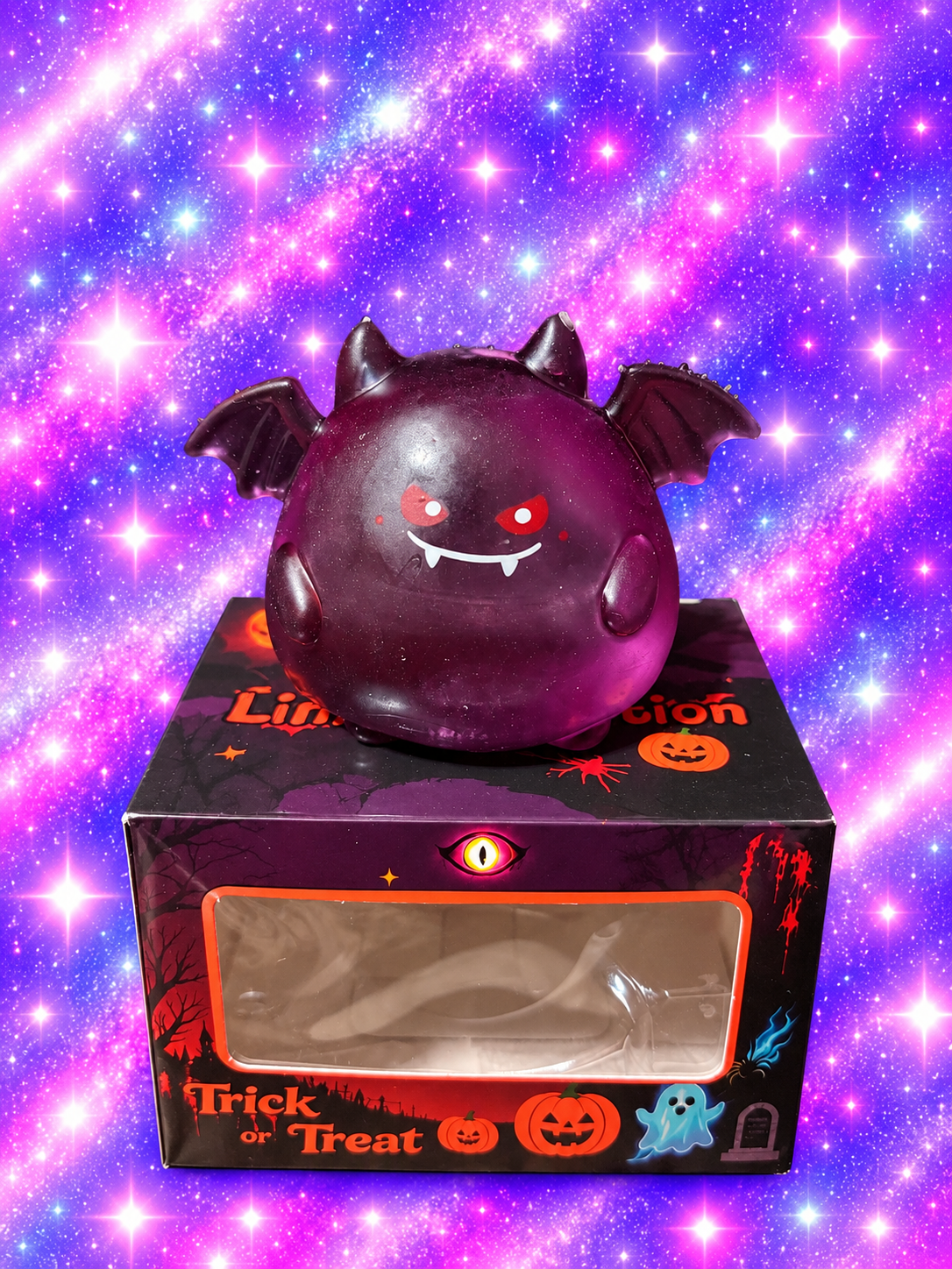 Purple Bat Squishy