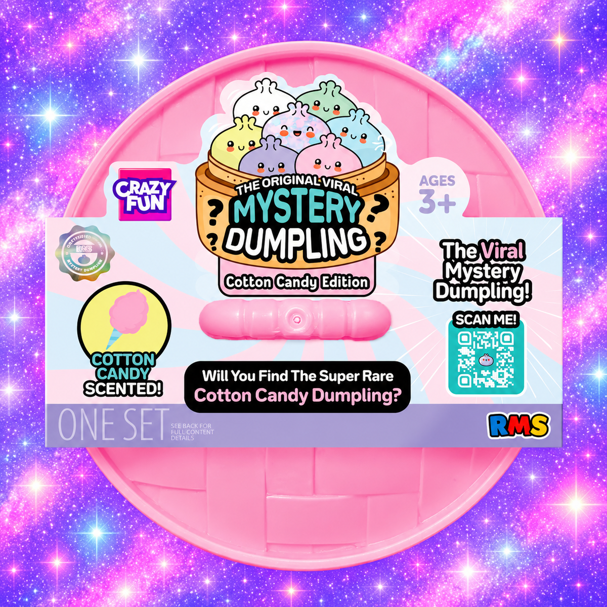 Original RMS Mystery Dumpling - Cotton Candy Edition