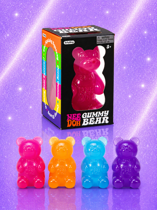 Original NeeDoh Gummy Bear (Qty:1 Assorted Colors)