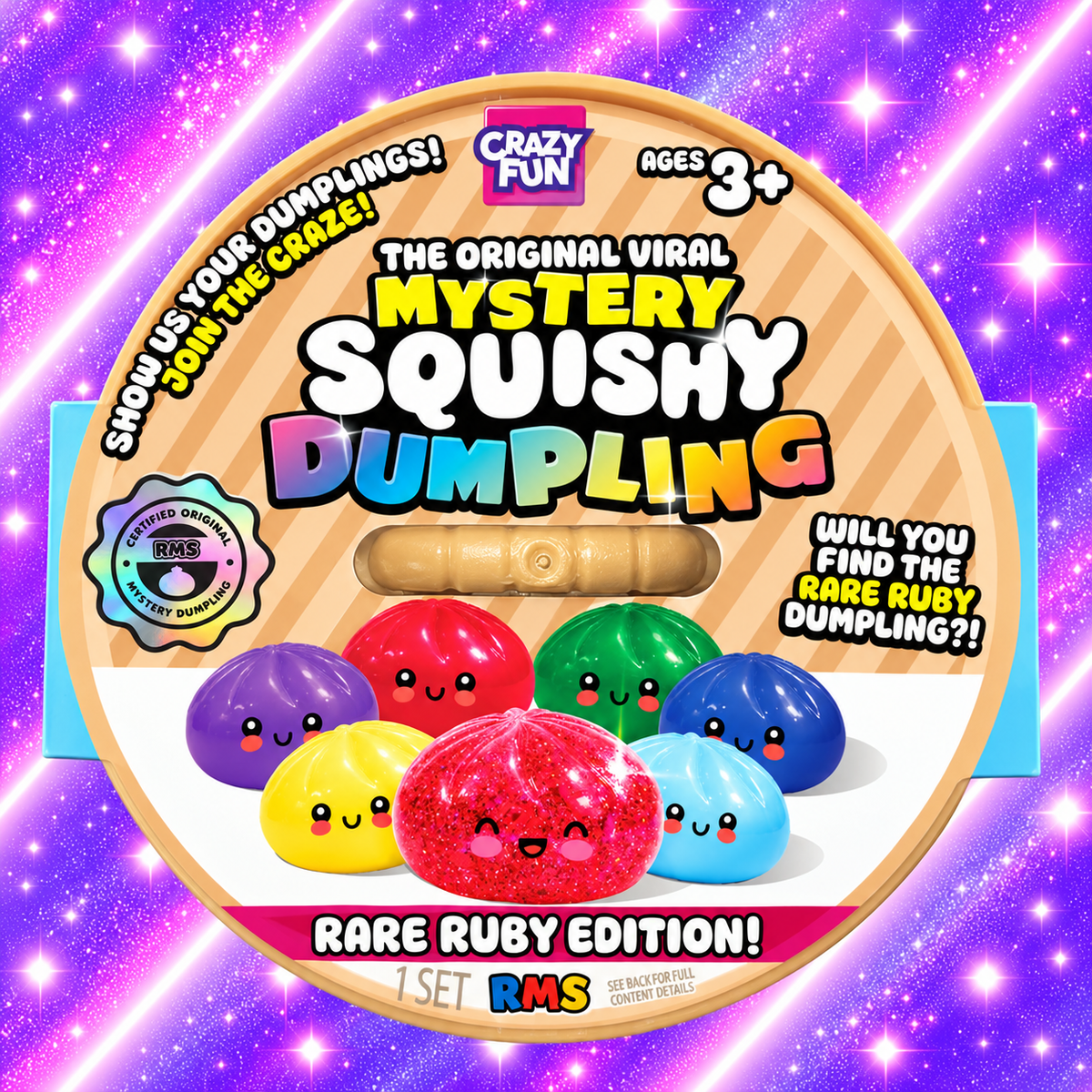 Original RMS Mystery Dumpling - Rare Ruby Edition