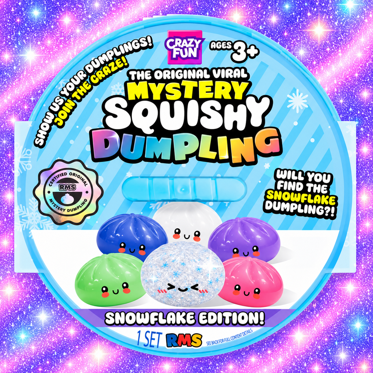 Original RMS Mystery Dumpling - Snowflake Edition