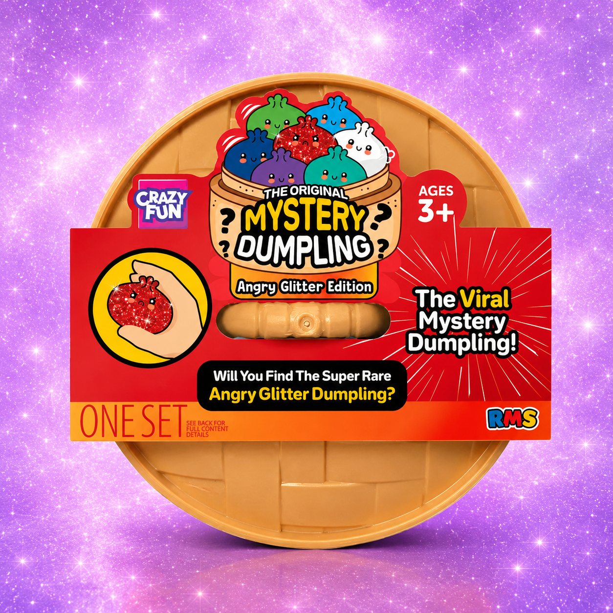 Original RMS Mystery Dumpling - Angry Glitter Edition