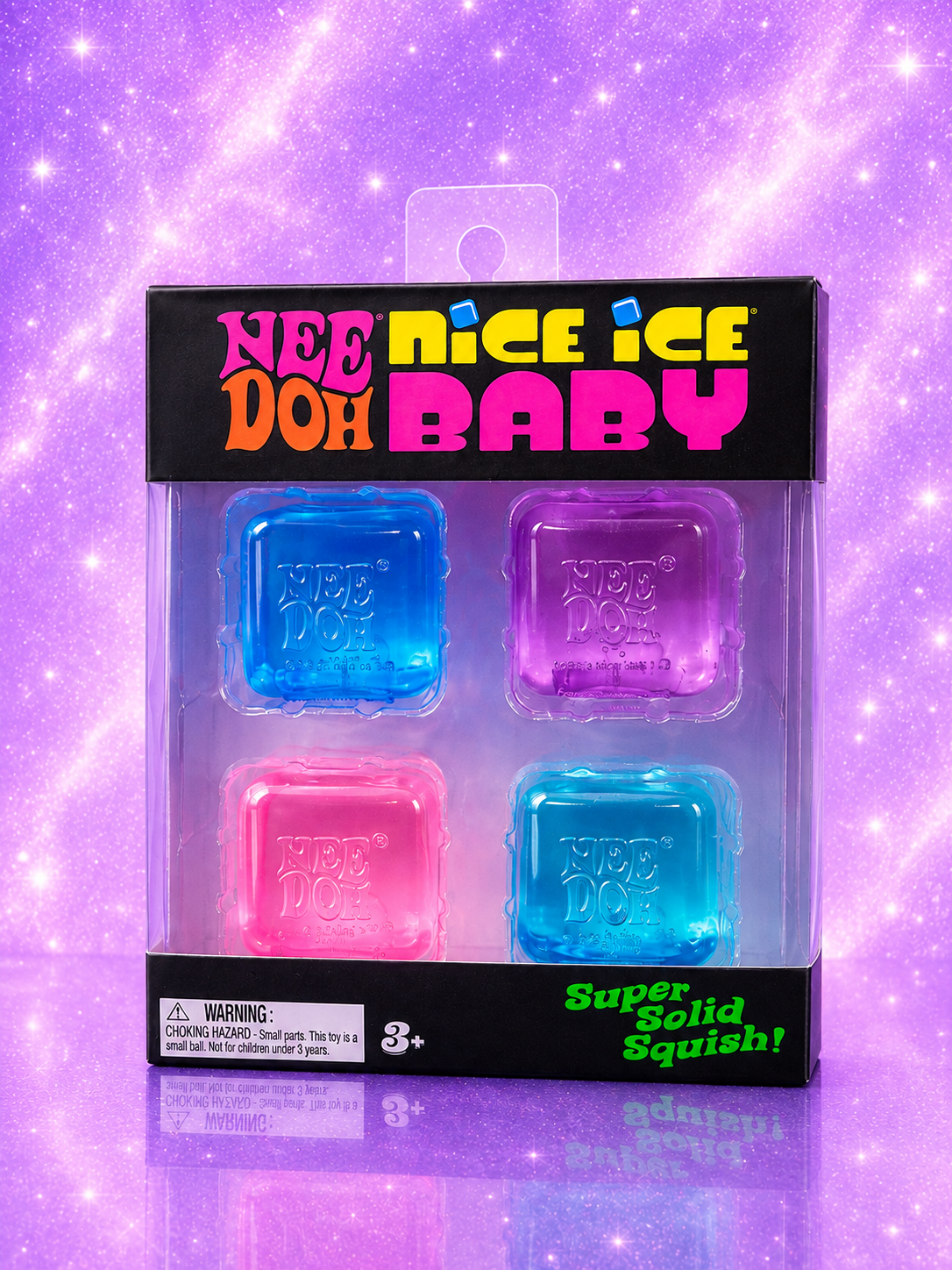 Original NeeDoh Nice Ice Baby 4pk