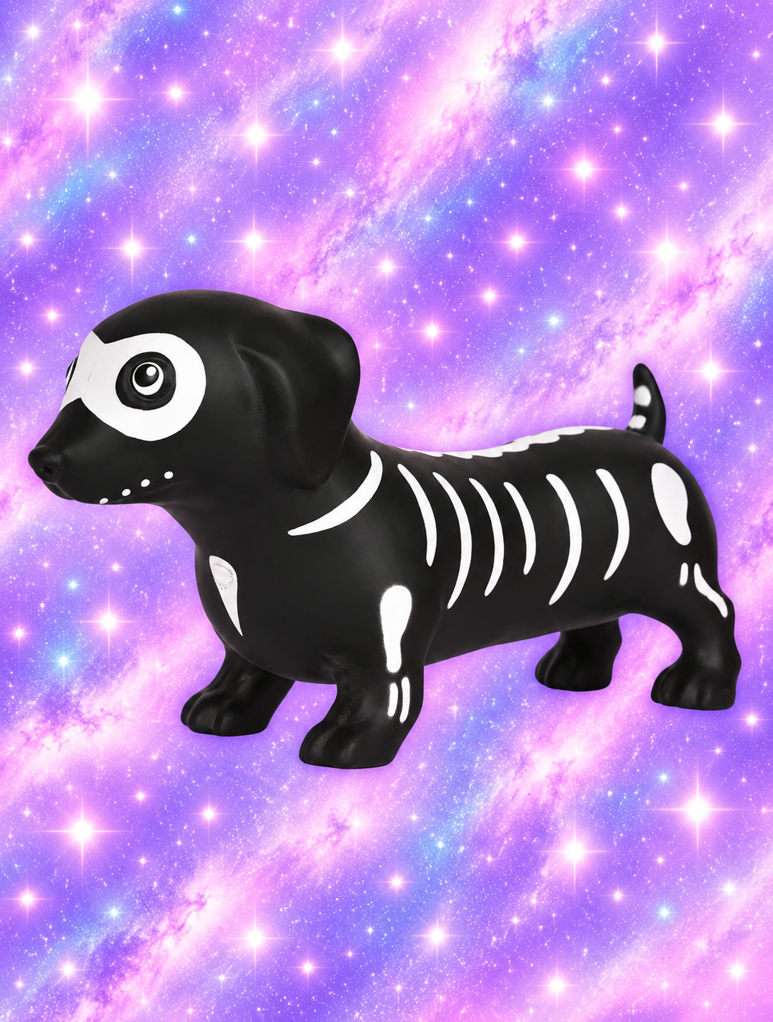 Skeleton Weenie Dog Squishy