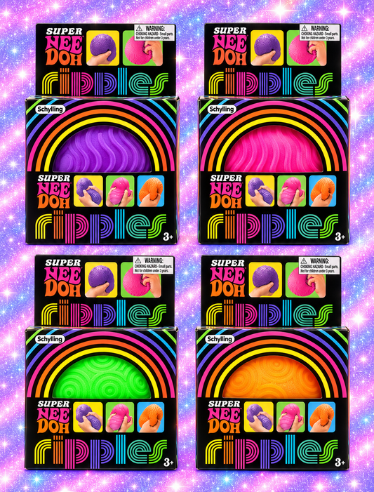 Original Super NeeDoh ripples (Qty:1 Assorted Colors)