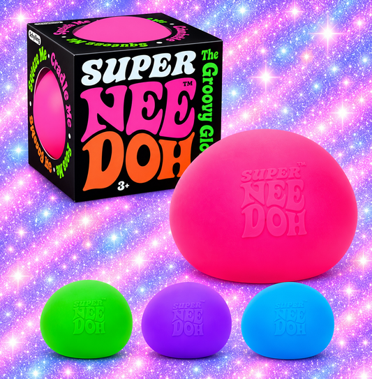 Original Super NeeDoh Groovy Glob (Qty:1 Assorted Colors)