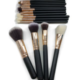 15 Piece Makeup Brush Set